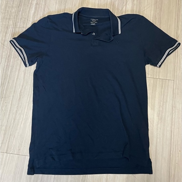 American Eagle Striped Collared Shirt - Picture 4 of 4